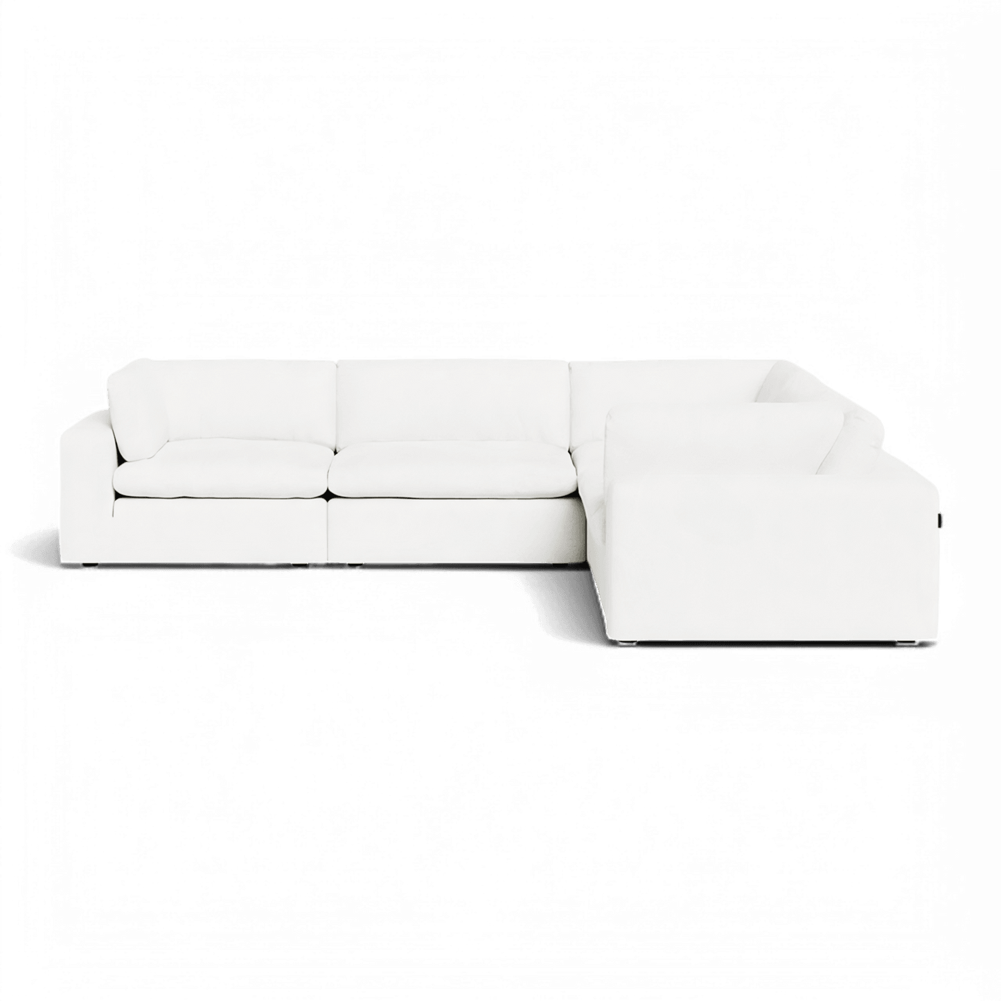 Canapé modulable Bloom blanc