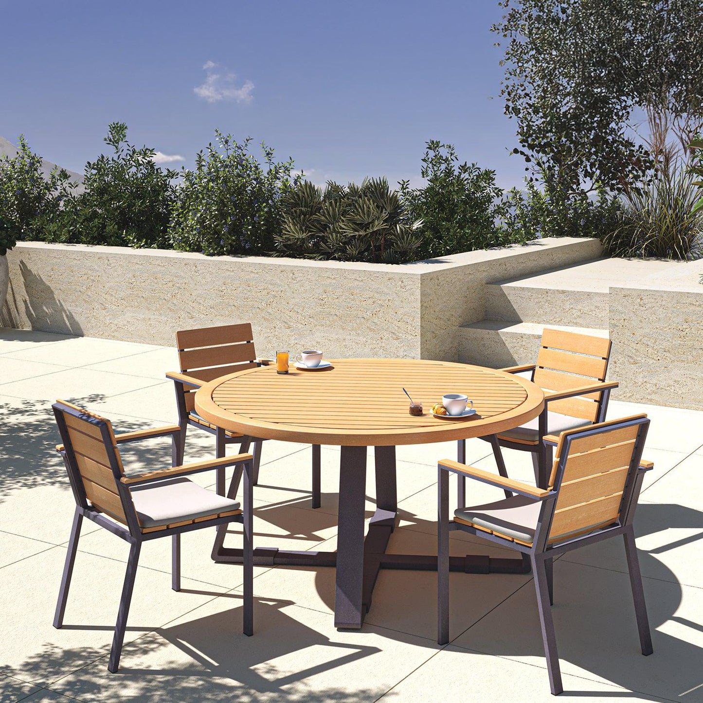 Table à manger d'extérieur Bocay