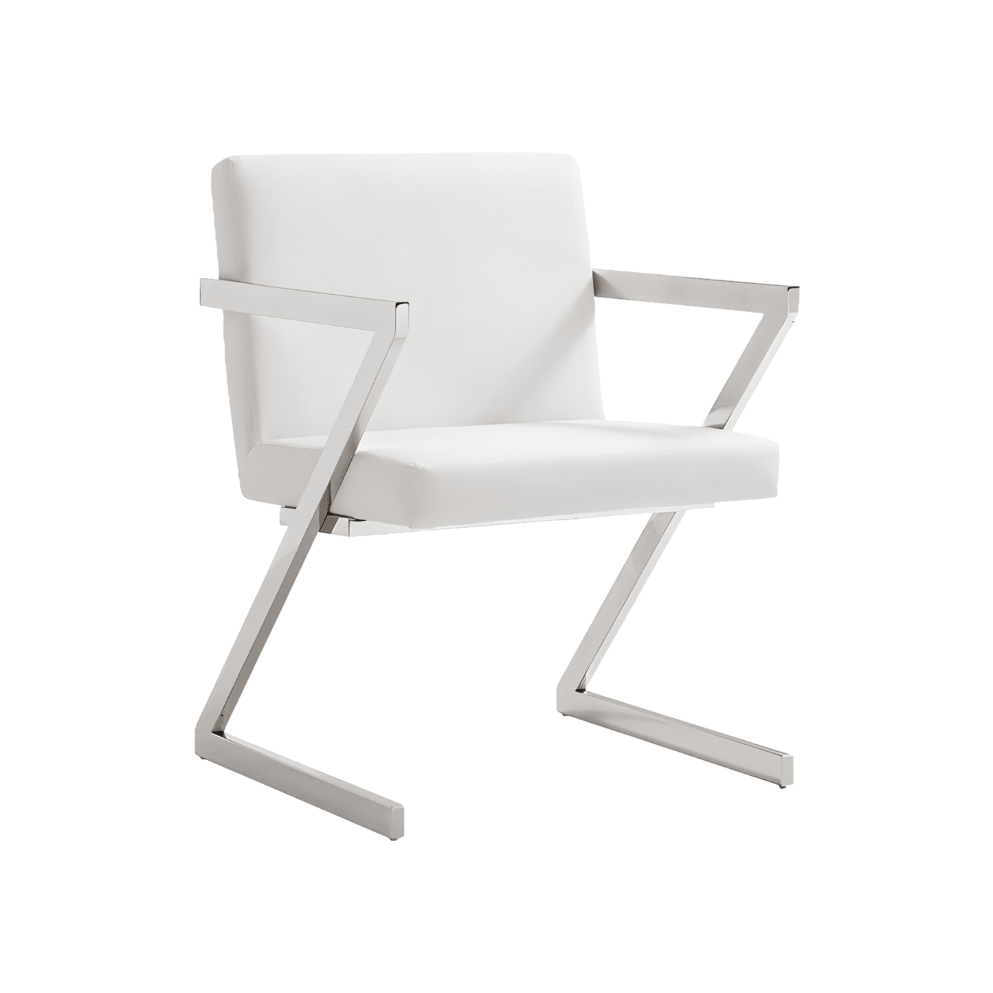 Chaise de salle à manger Denzel blanche