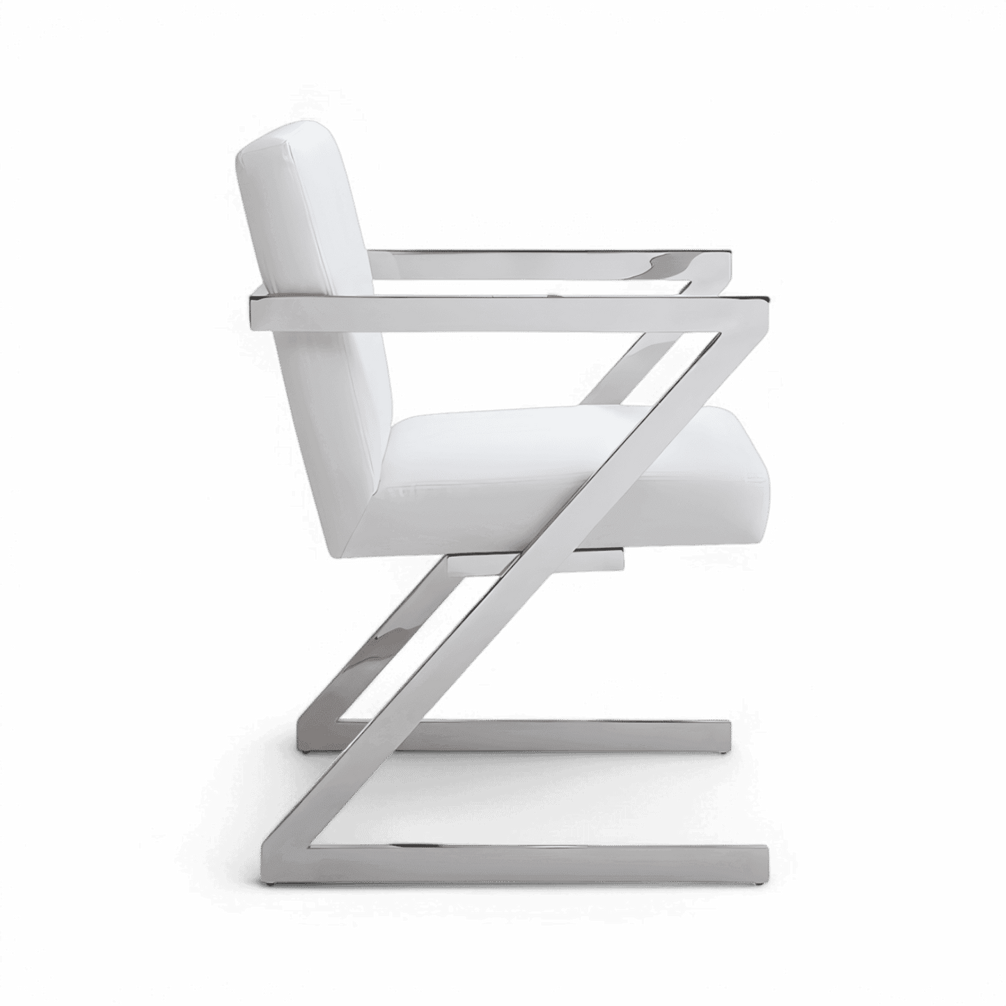 Chaise de salle à manger Denzel blanche