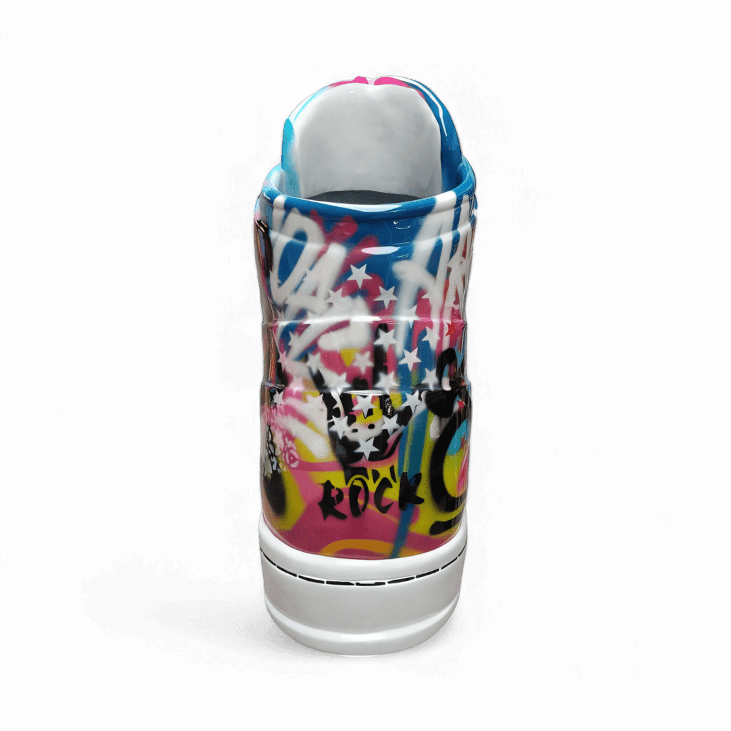 Jordan Sculpture Graffiti