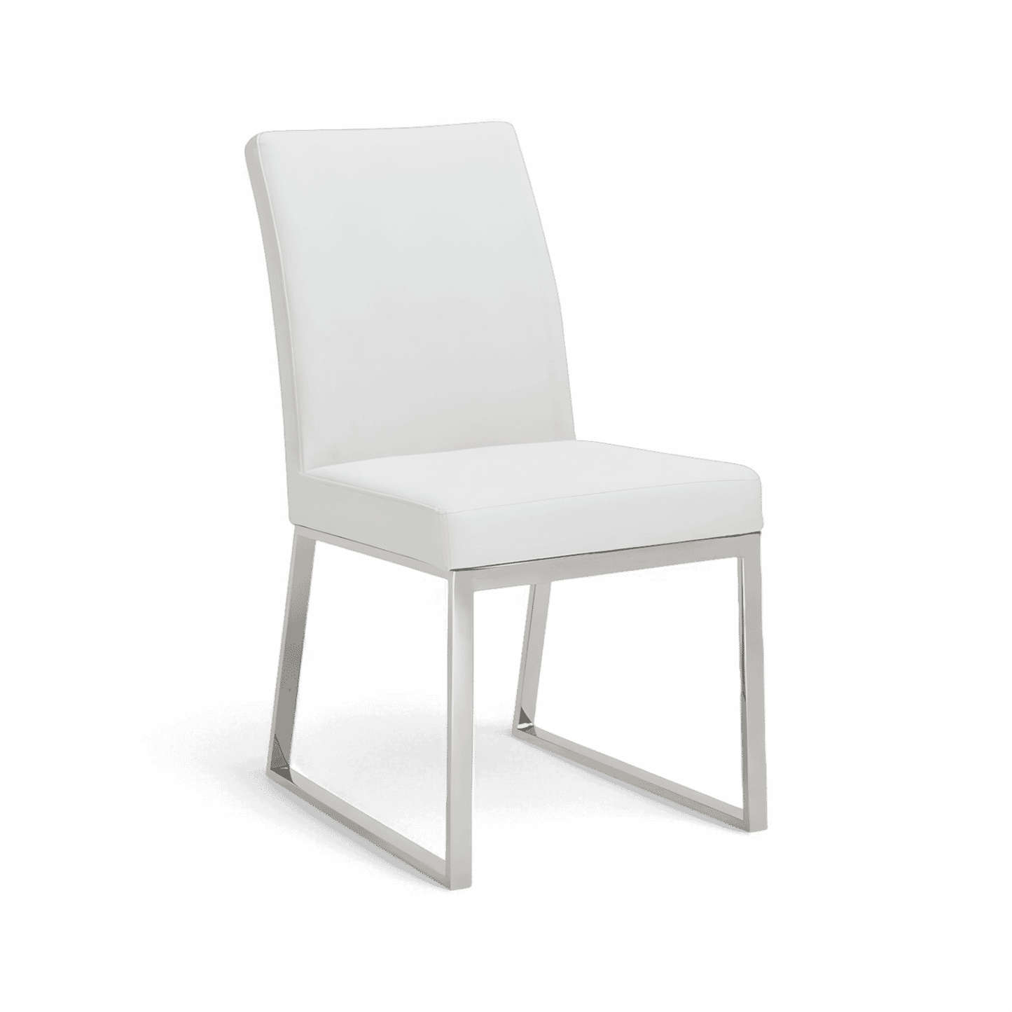 Chaise de salle à manger Leandro blanche