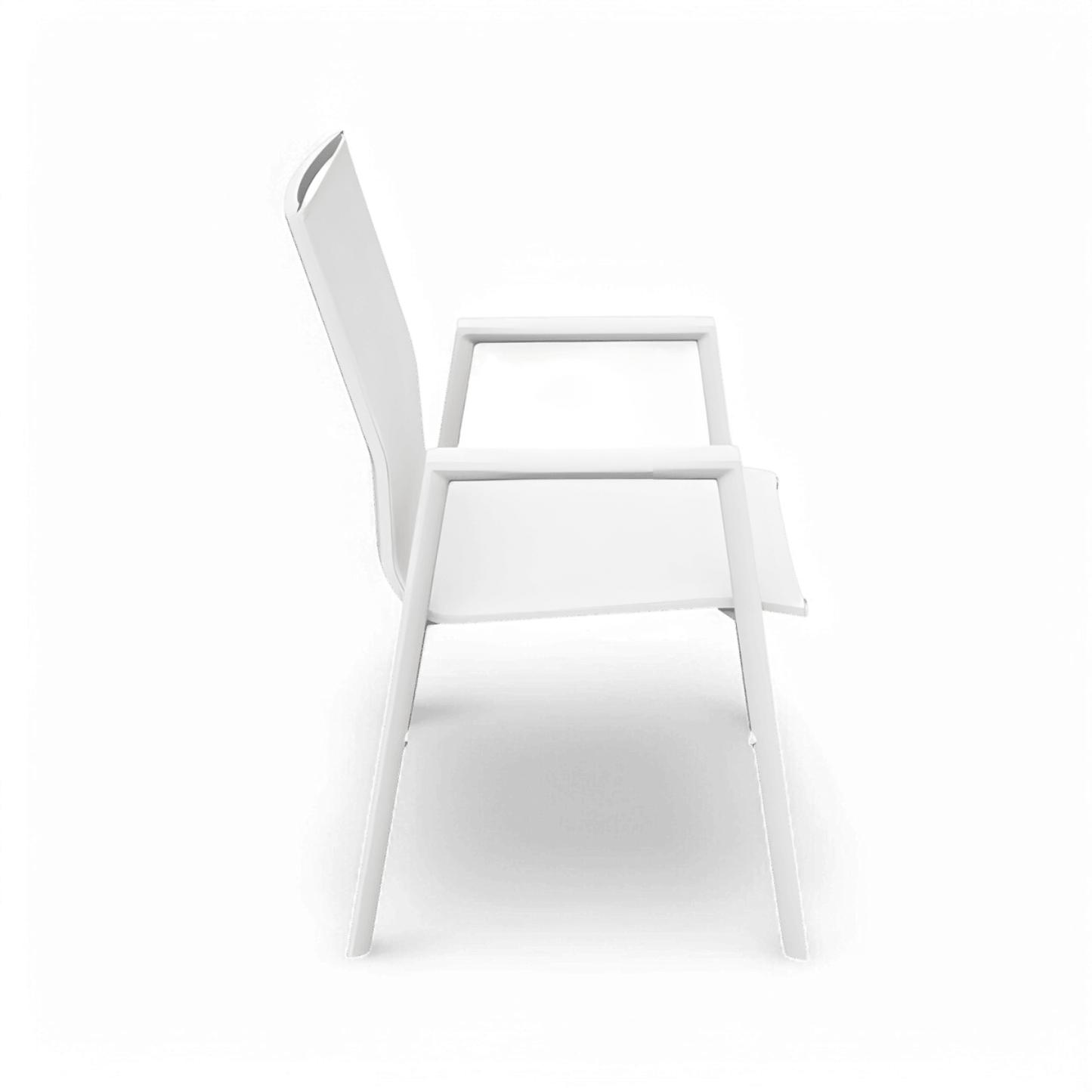 Ensemble de salle à manger d'extérieur Malta blanc