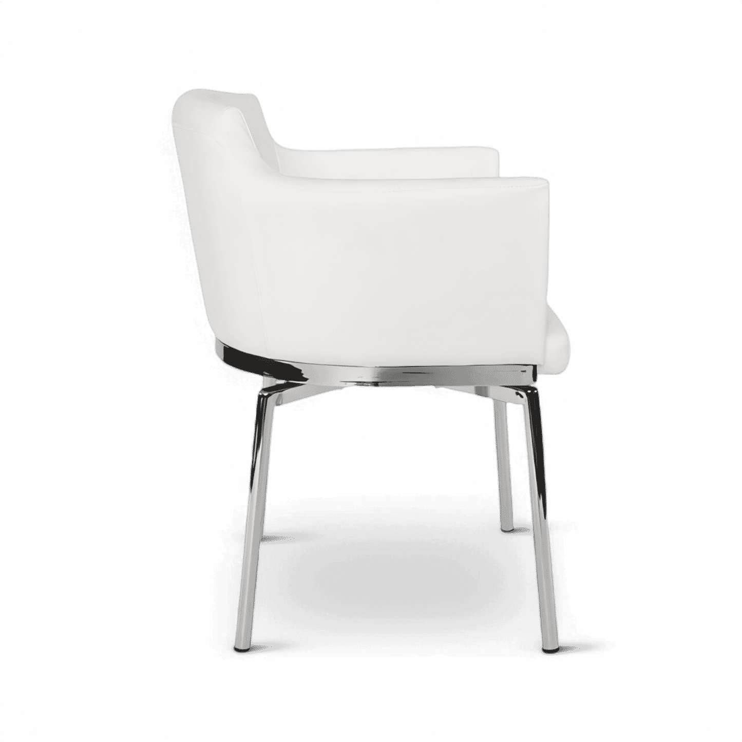 Chaise de salle à manger Aldo blanche