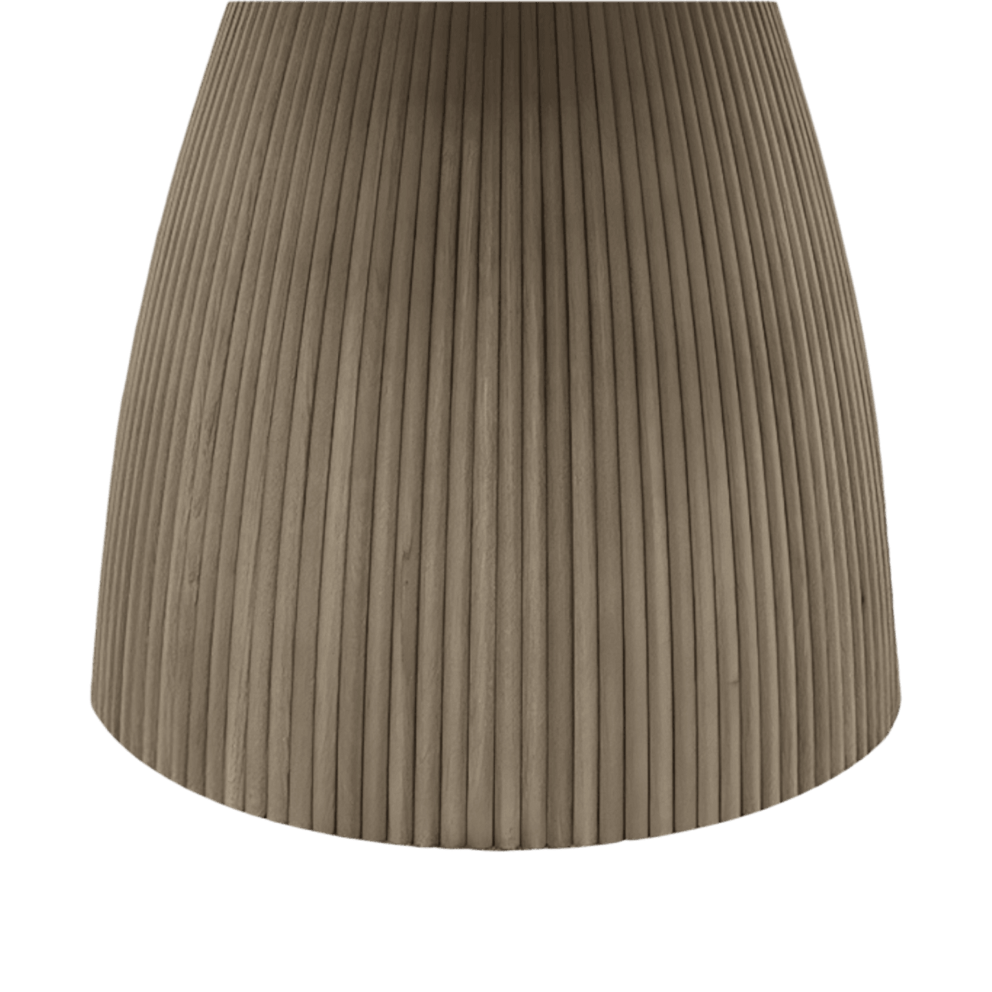 Table à manger ronde Oxford en chêne gris