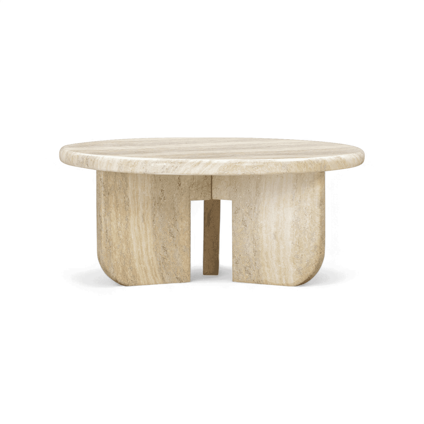 Table basse ronde en microciment Elixir