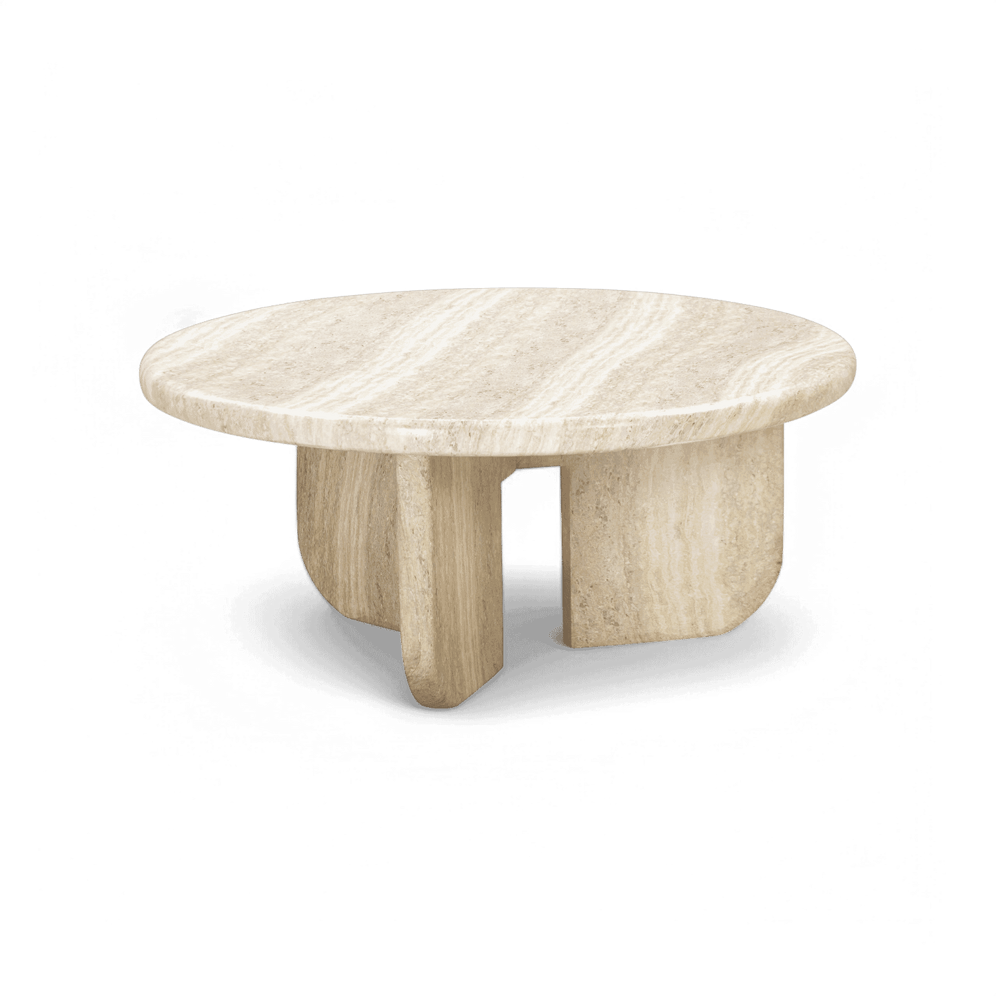 Table basse ronde en microciment Elixir