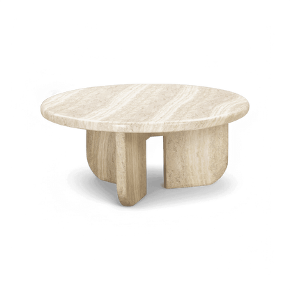 Table basse ronde en microciment Elixir