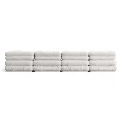 Canapé d'angle Cloud Boucle Blanc | Édition limitée Modani x The Kooples
