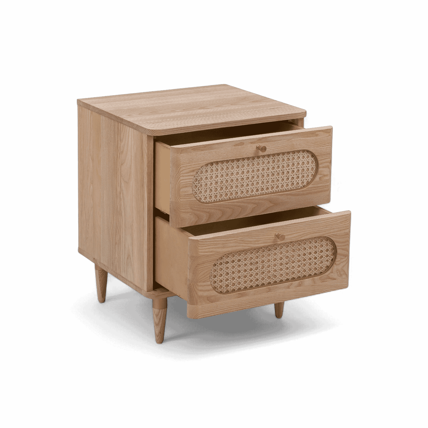 Table de chevet en rotin naturel Frost