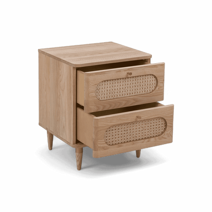 Table de chevet en rotin naturel Frost