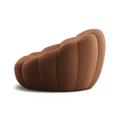 Fauteuil Warby en terre cuite