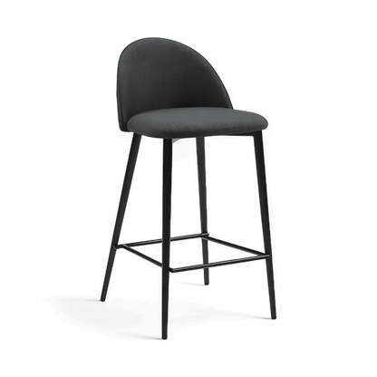 Tabouret de bar Aiden gris foncé