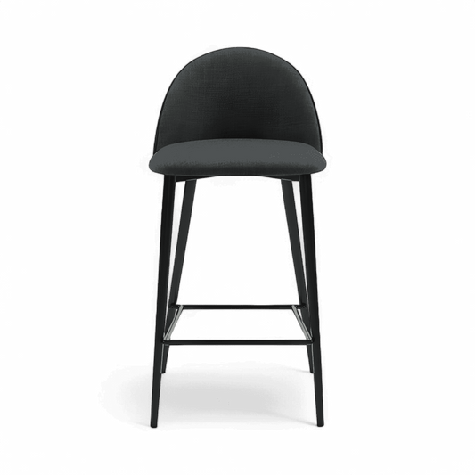 Tabouret de bar Aiden gris foncé