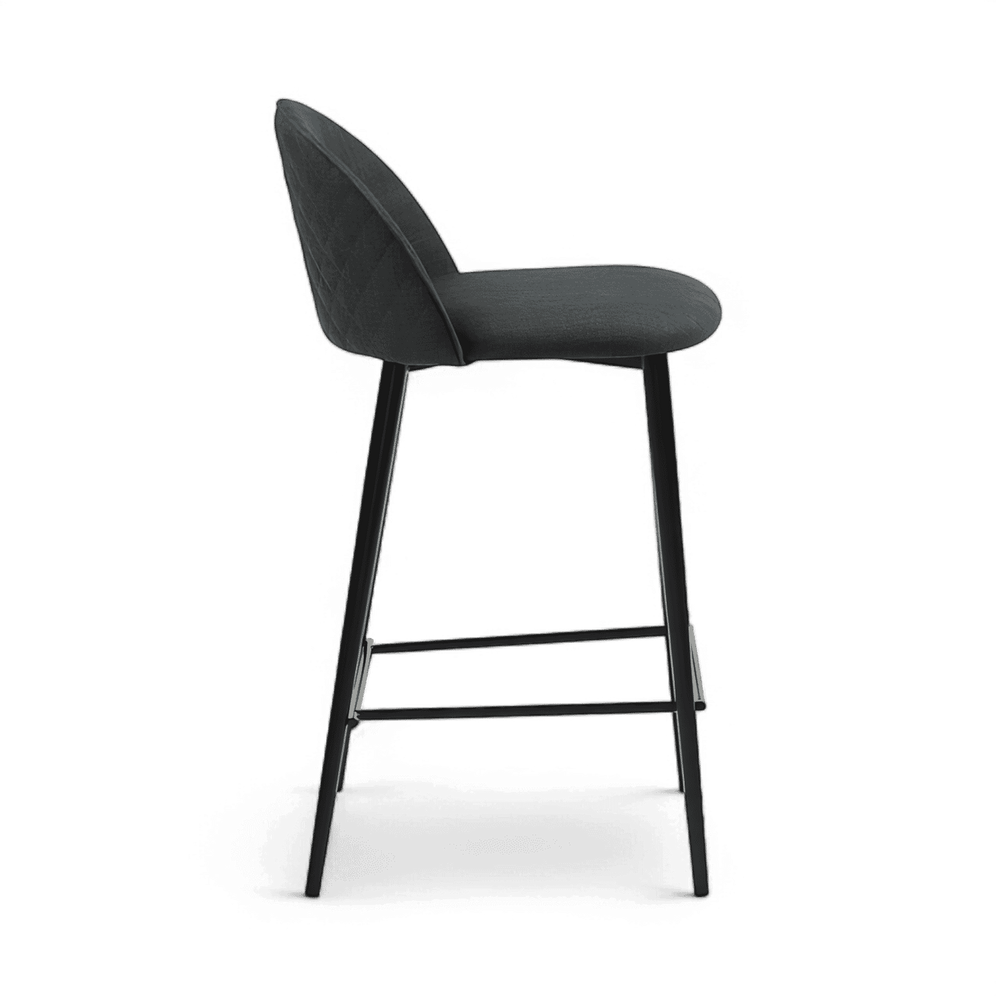 Tabouret de bar Aiden gris foncé