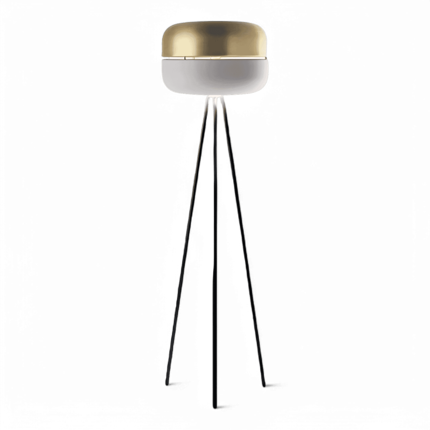 Lampadaire Alamo gris mat