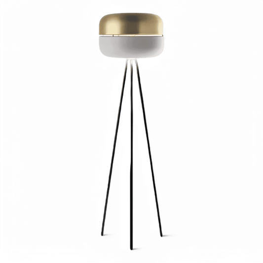 Lampadaire Alamo gris mat