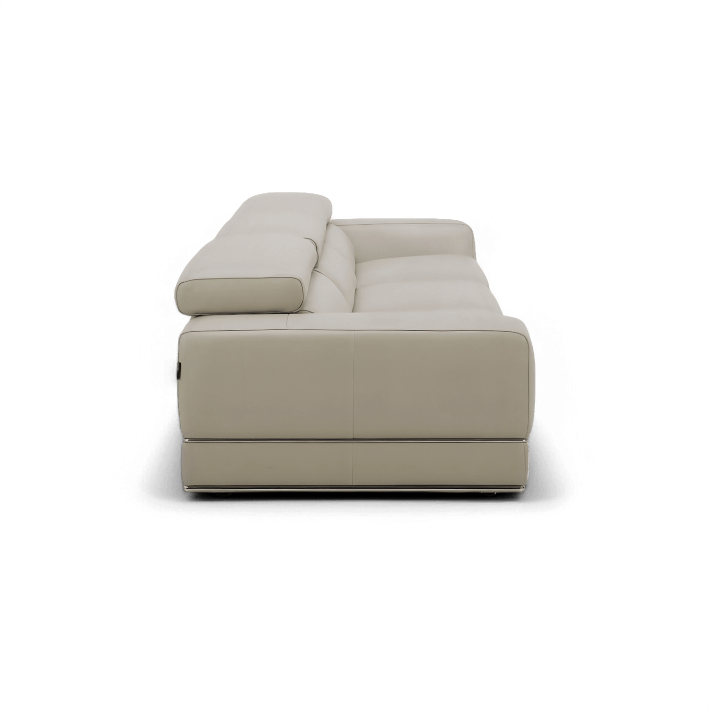 Canapé modulable 3 pièces Amadeo gris clair