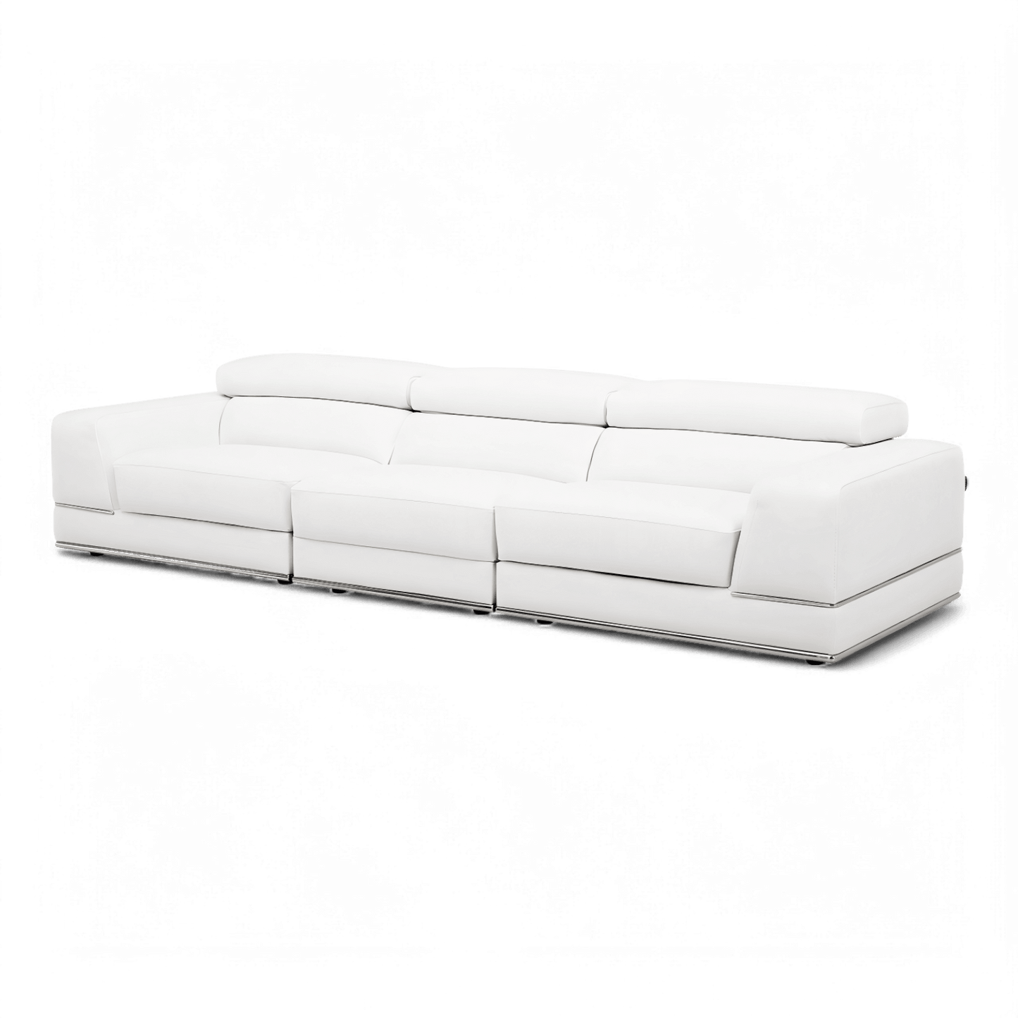 Canapé modulable 3 pièces Amadeo blanc