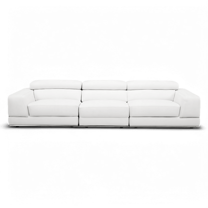 Canapé modulable 3 pièces Amadeo blanc