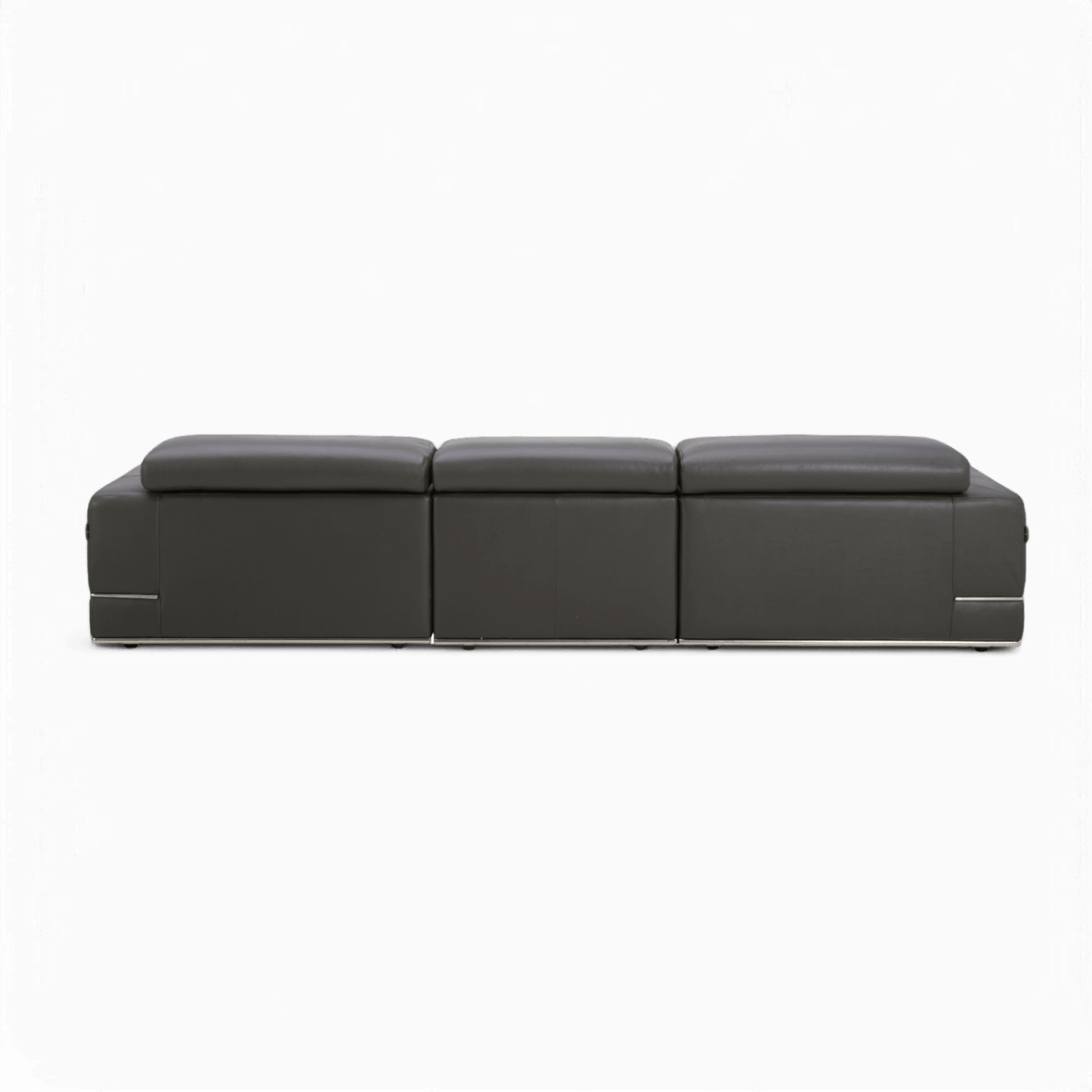 Canapé modulable 3 pièces Amadeo gris éléphant
