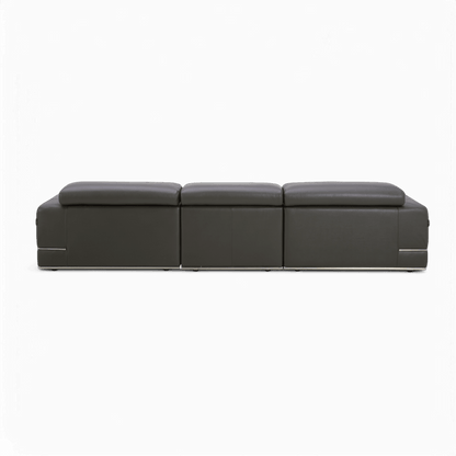 Canapé modulable 3 pièces Amadeo gris éléphant