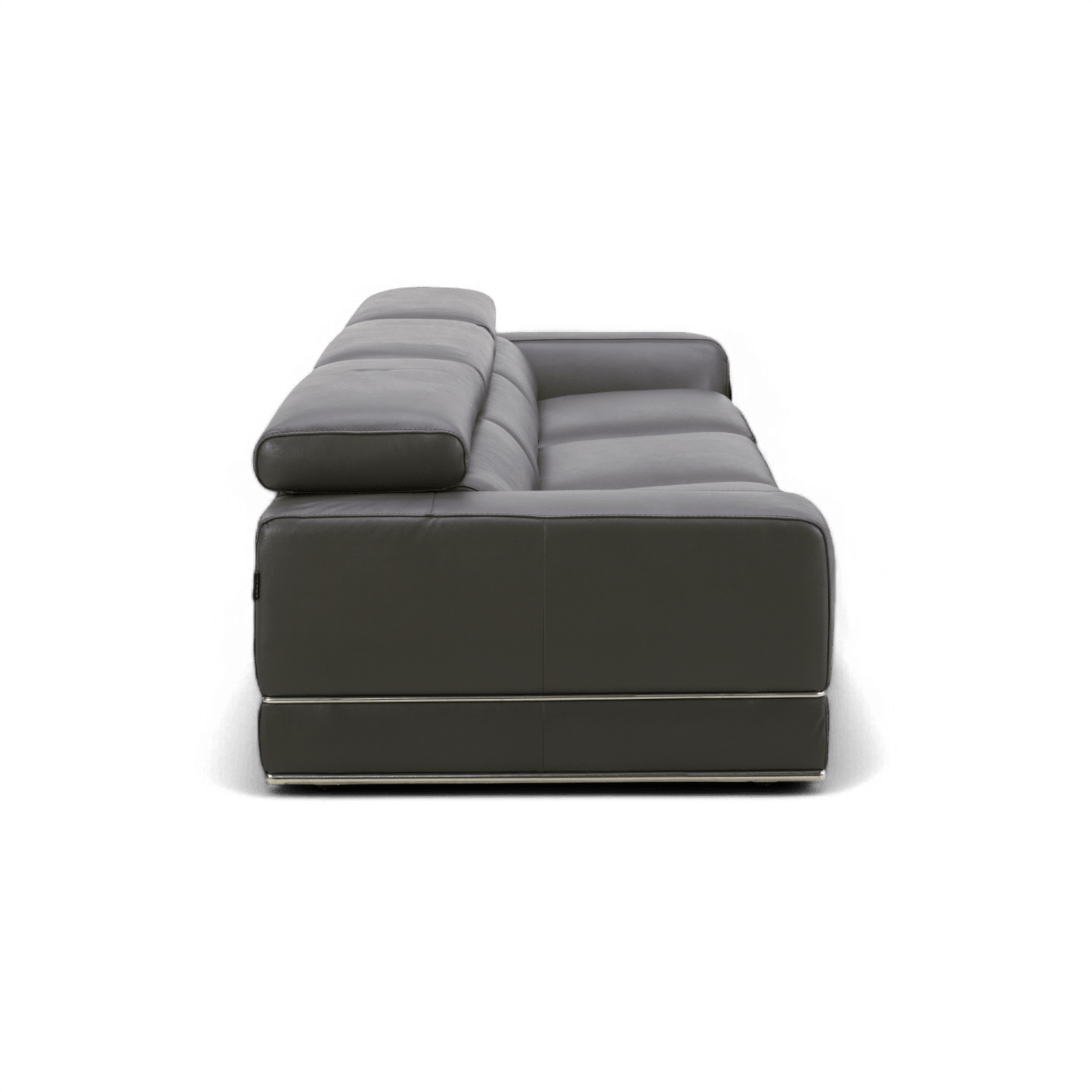 Canapé modulable 3 pièces Amadeo gris éléphant