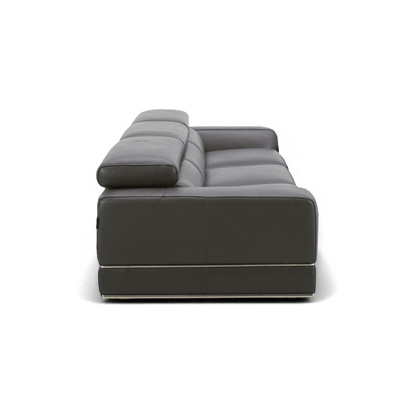 Canapé modulable 3 pièces Amadeo gris éléphant