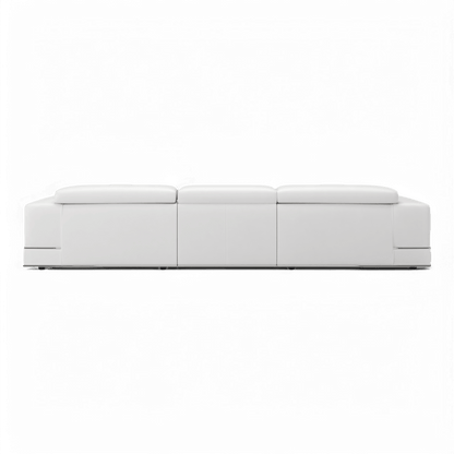 Canapé modulable sectionnel Amadeo blanc