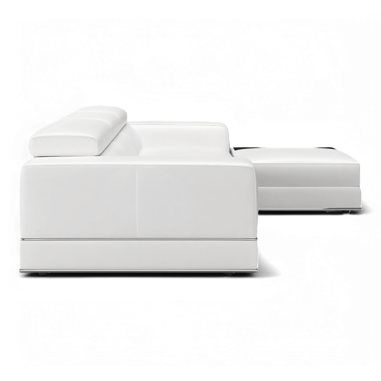 Canapé modulable sectionnel Amadeo blanc