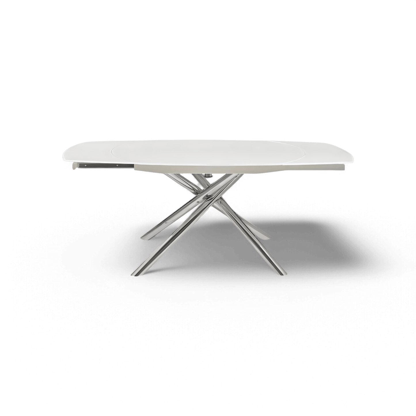 Table à manger extensible Astro blanche