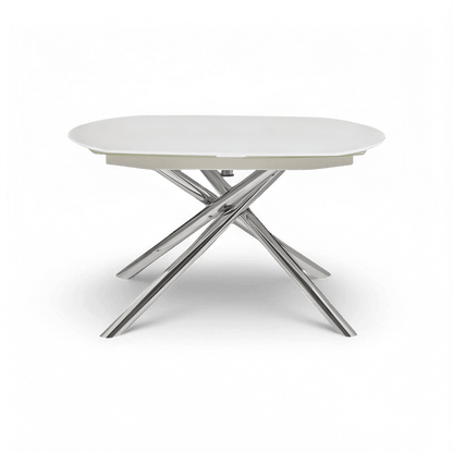 Table à manger extensible Astro blanche