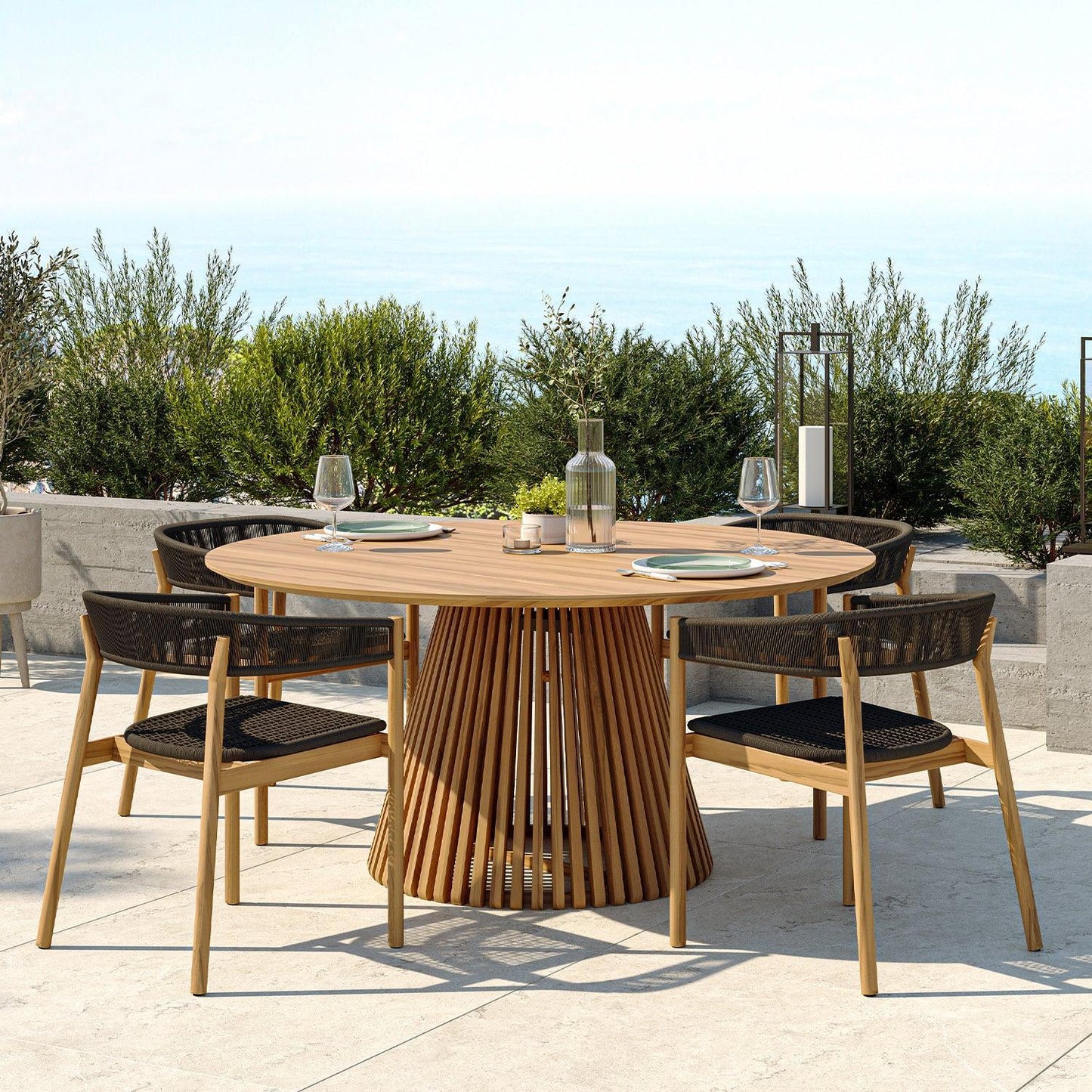 Table à manger d'extérieur Bali