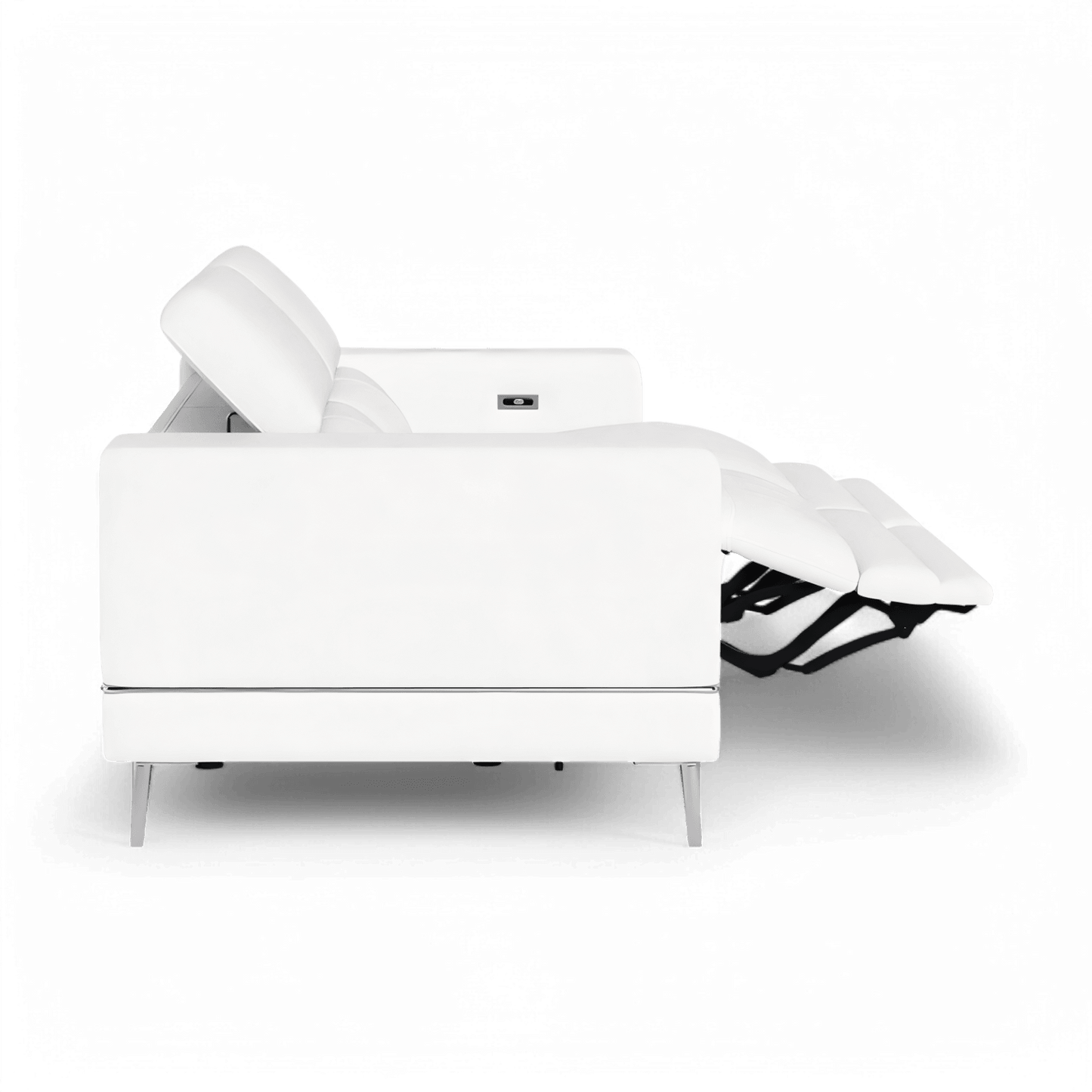 Canapé Bergamo Power Motion Blanc