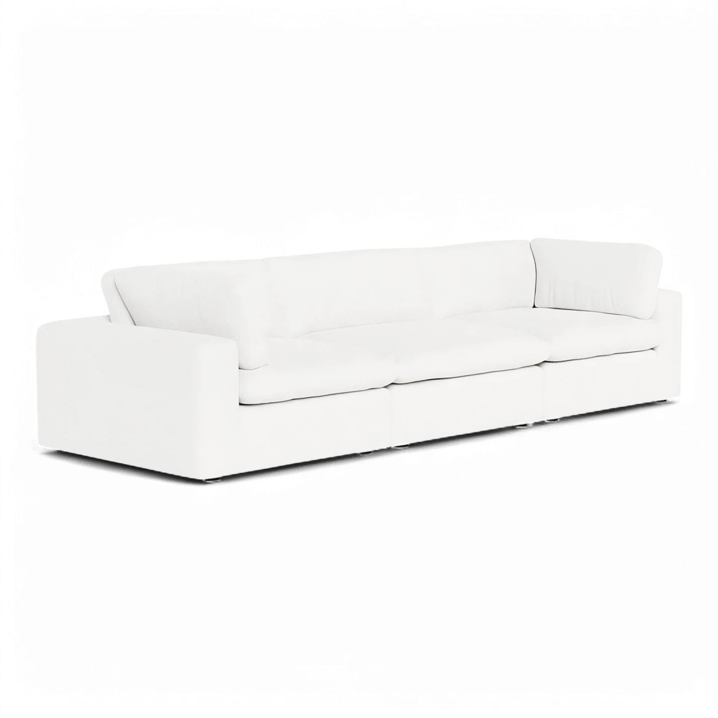 Canapé modulable Bloom 3 pièces blanc