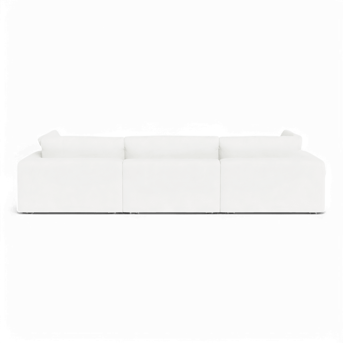 Canapé modulable Bloom 3 pièces blanc