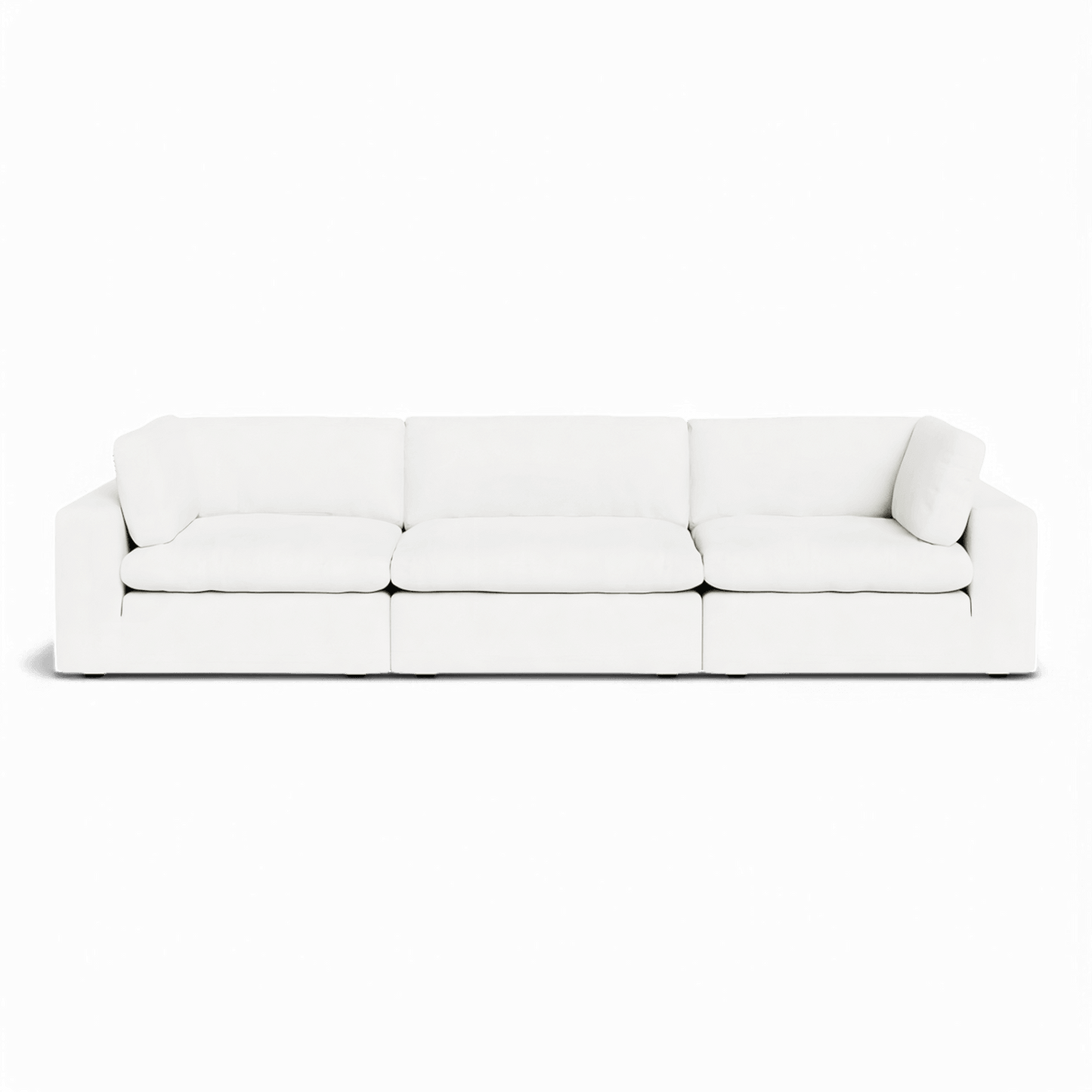 Canapé modulable Bloom 3 pièces blanc