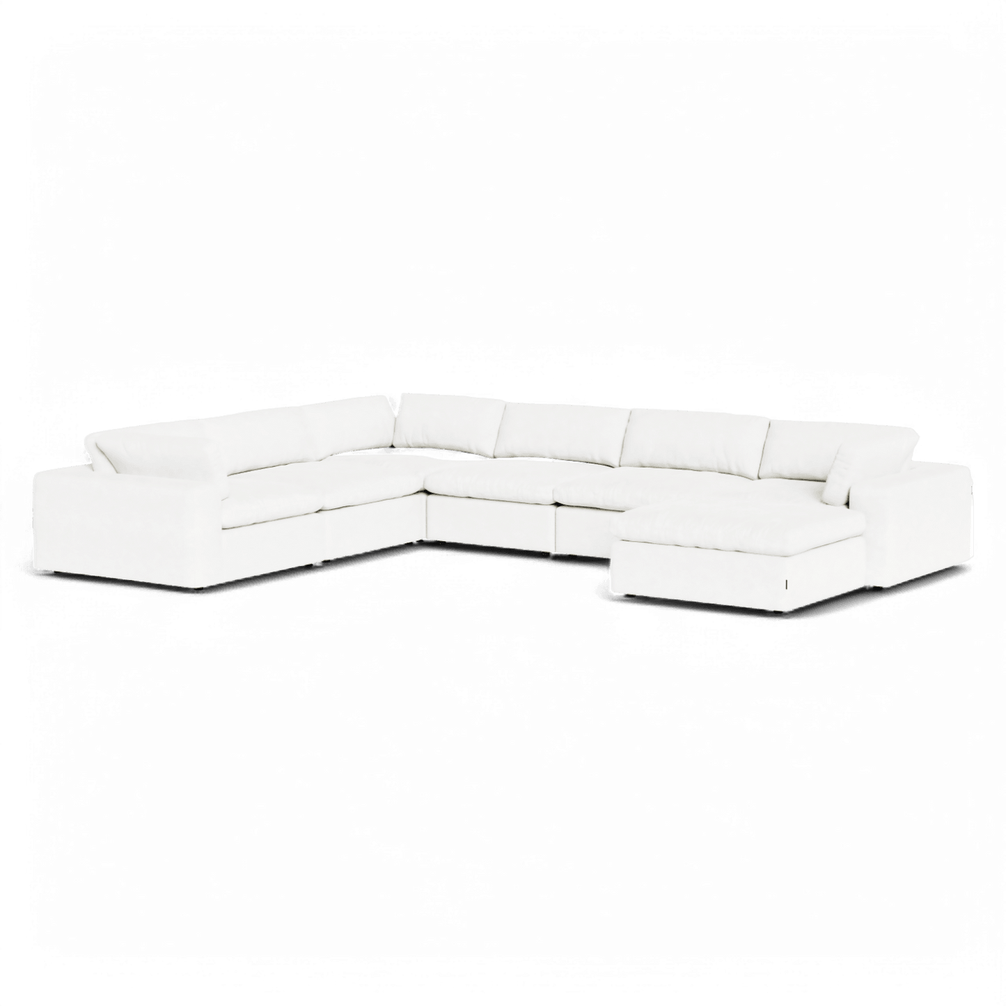 Canapé modulable Bloom extensible blanc