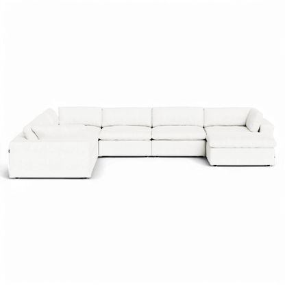Canapé modulable Bloom extensible blanc