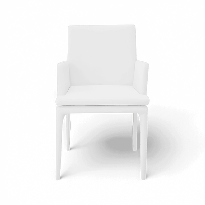 Chaise de salle à manger Camille blanche