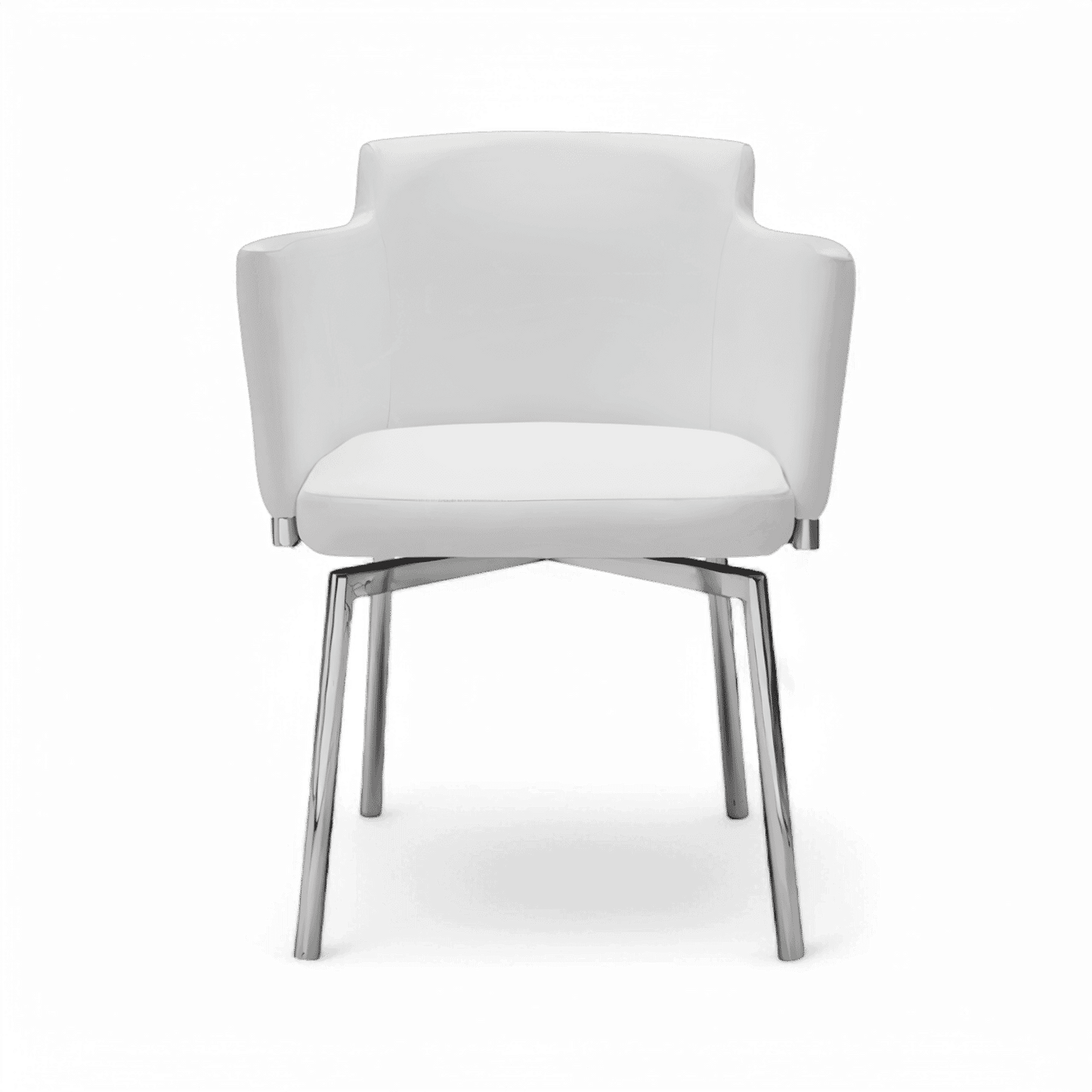 Chaise de salle à manger Aldo blanche