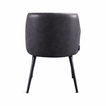 Chaise de salle à manger Mathis noire