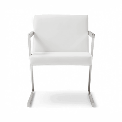 Chaise de salle à manger Denzel blanche