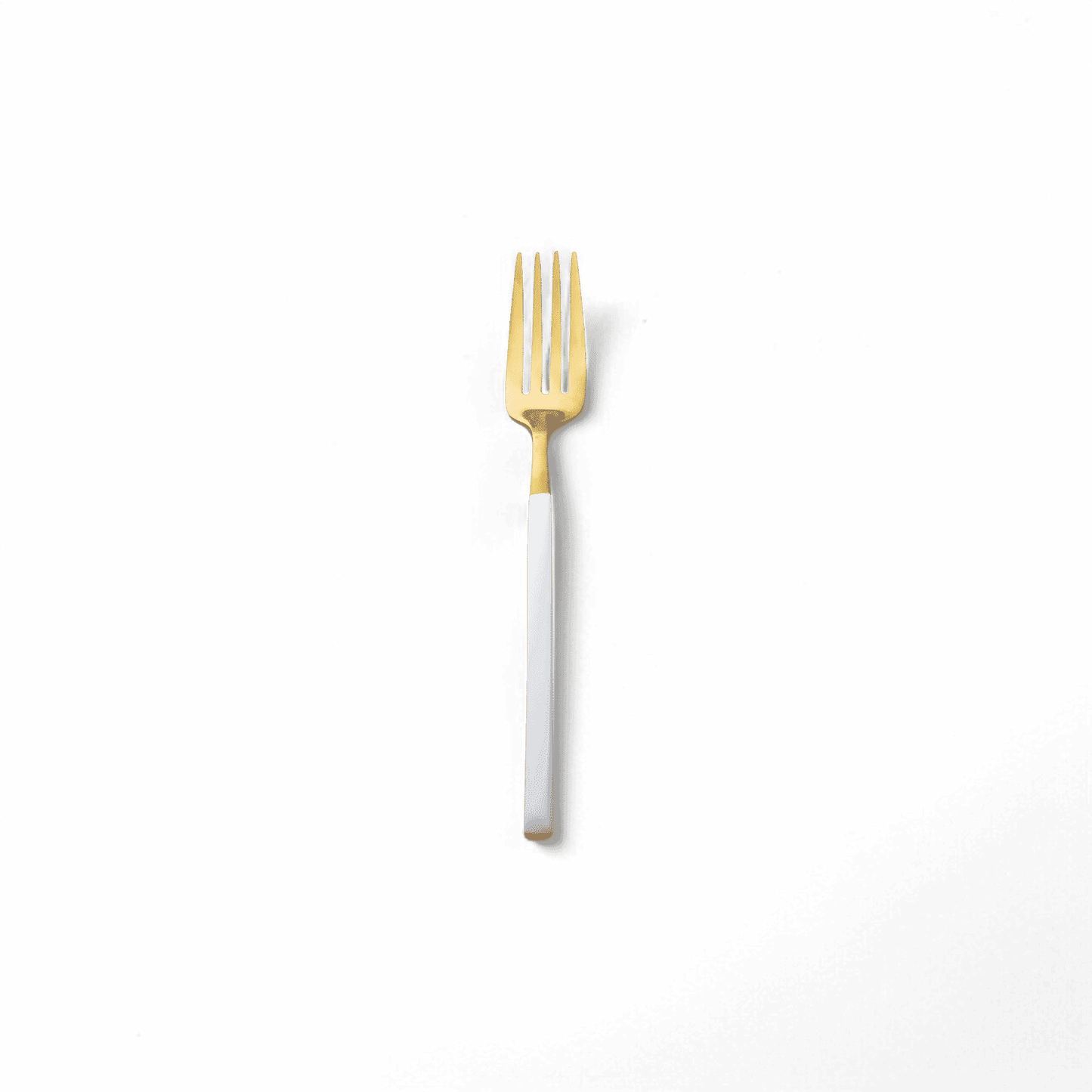 Service de couverts Dolomiti blanc et or