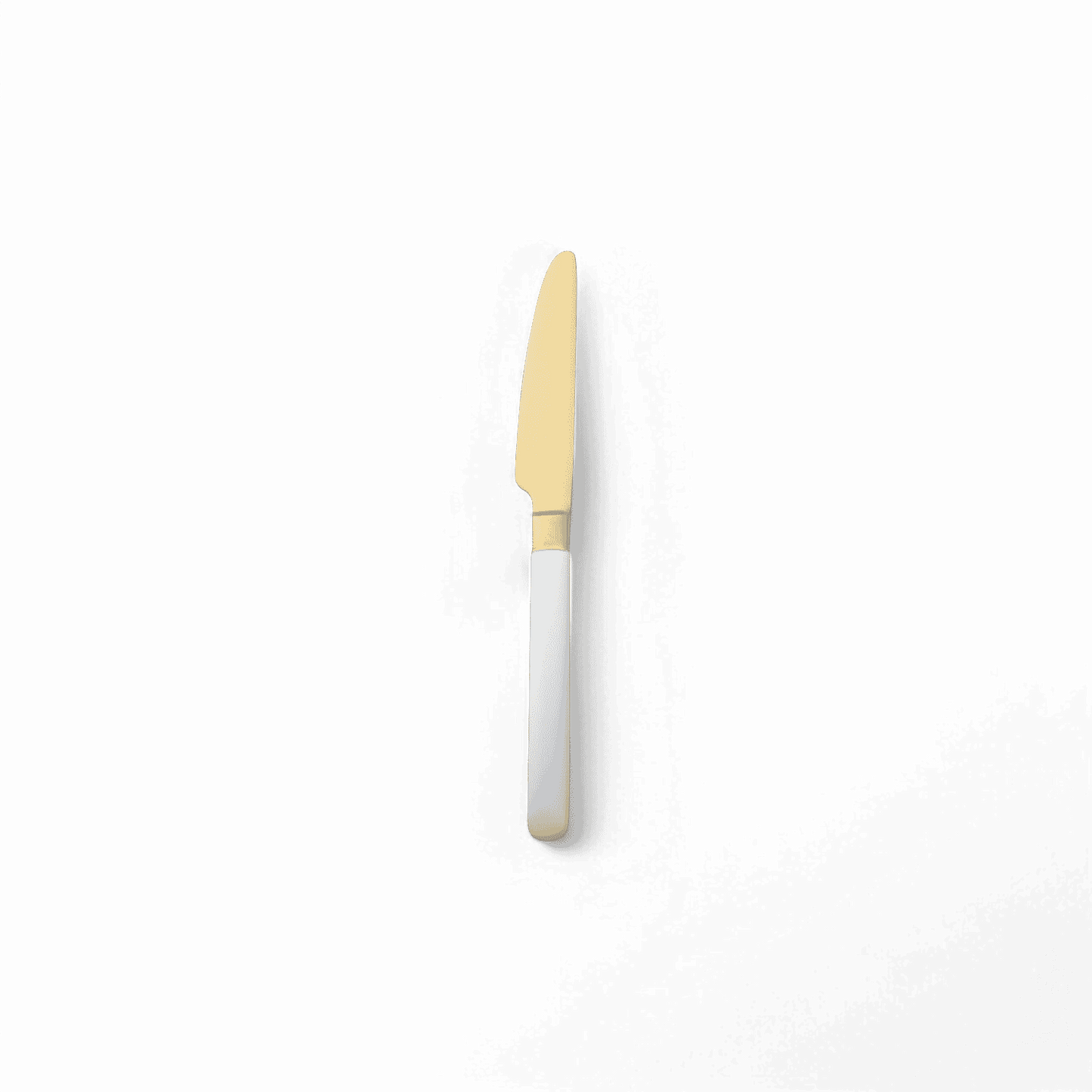 Service de couverts Dolomiti blanc et or