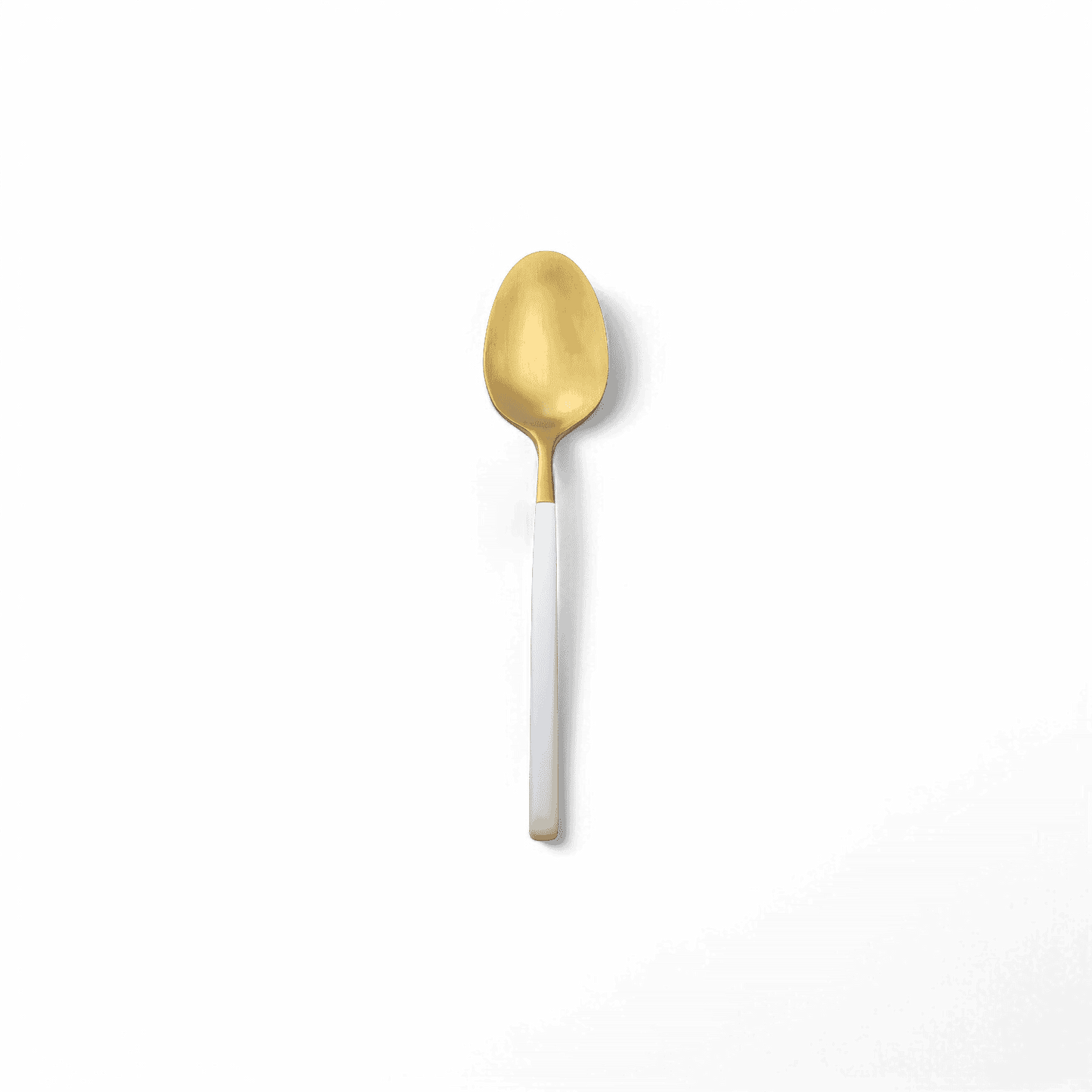 Service de couverts Dolomiti blanc et or
