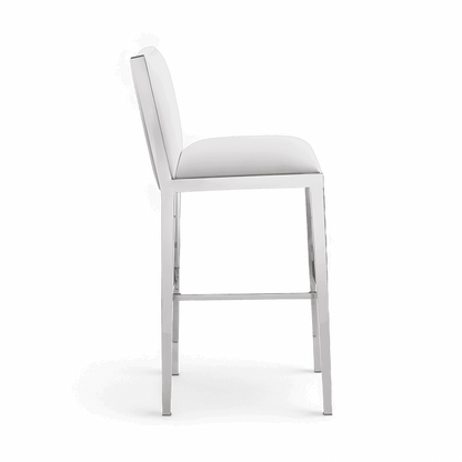 Tabouret de bar Dylan blanc