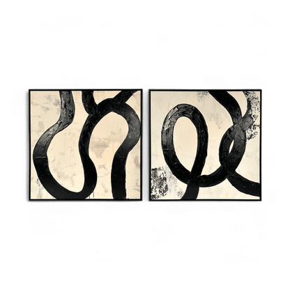 Fluid Elegance 40 x 40 (lot de 2)