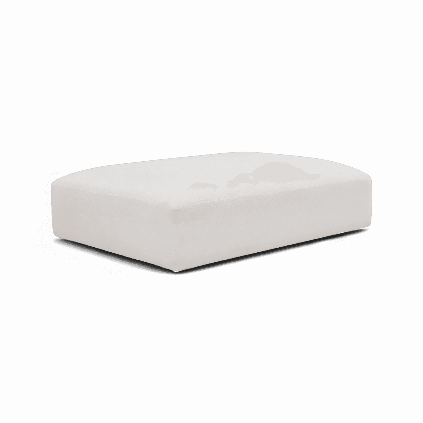 Gabriele Ottoman Blanc Boucle