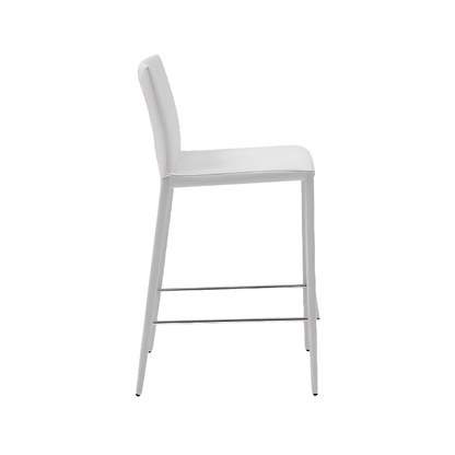 Tabouret de bar Gianni blanc